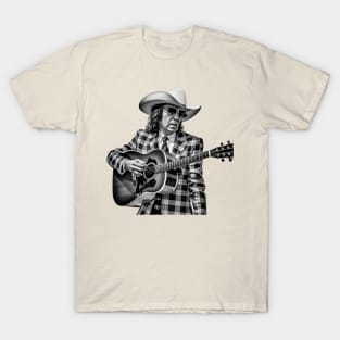 Dwight Yoakam Playing Guitar T-Shirt